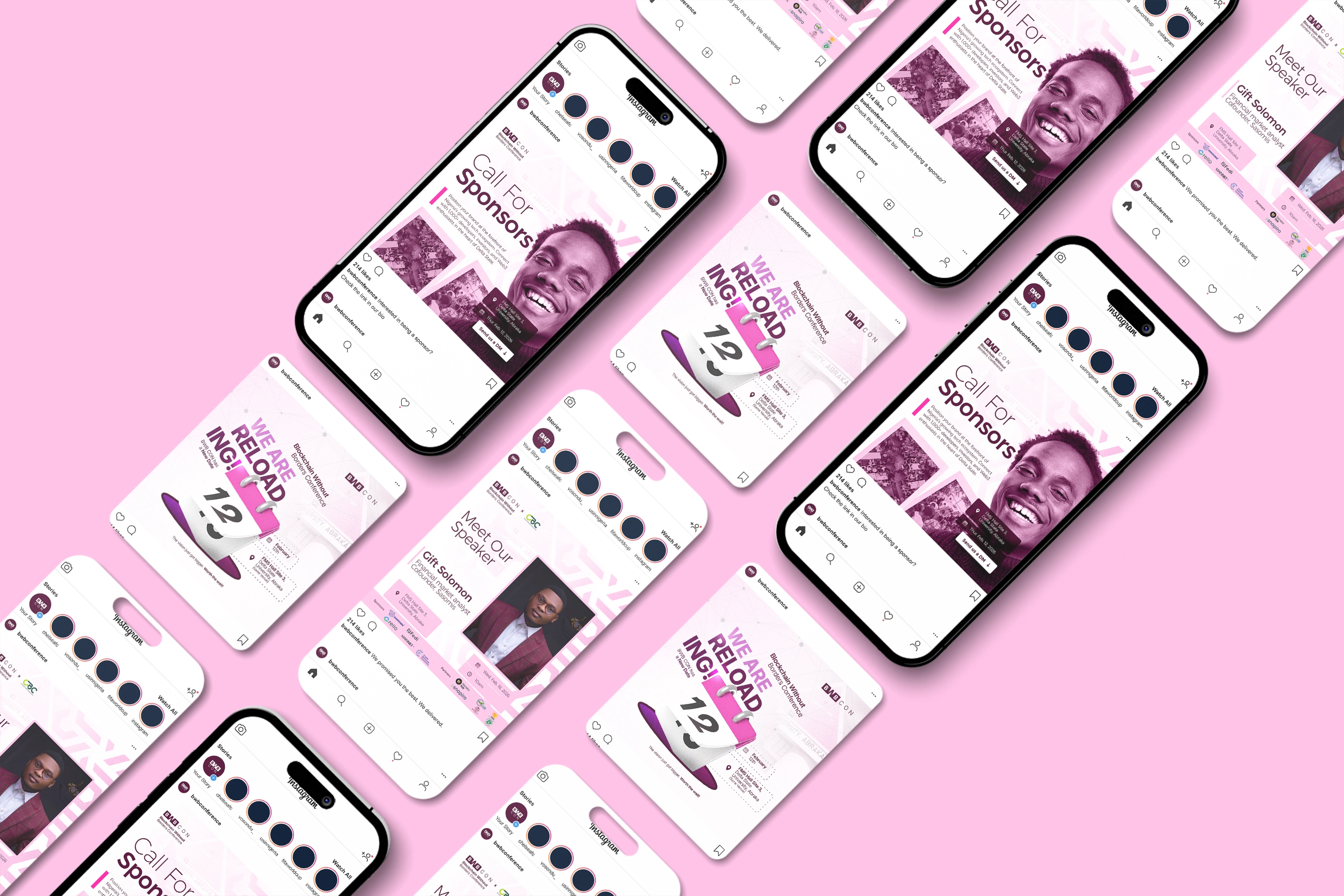 BWBCON Social Media Mockup